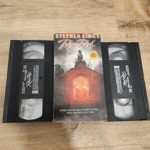 Stephen King's Rose Red (VHS, 2001) HORROR 2-Tape Set Video Cassette Vtg